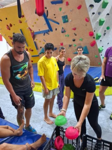 Formación en escalada para migrantes. Proyecto Climb It UP | Proyectos Europeos Defoin